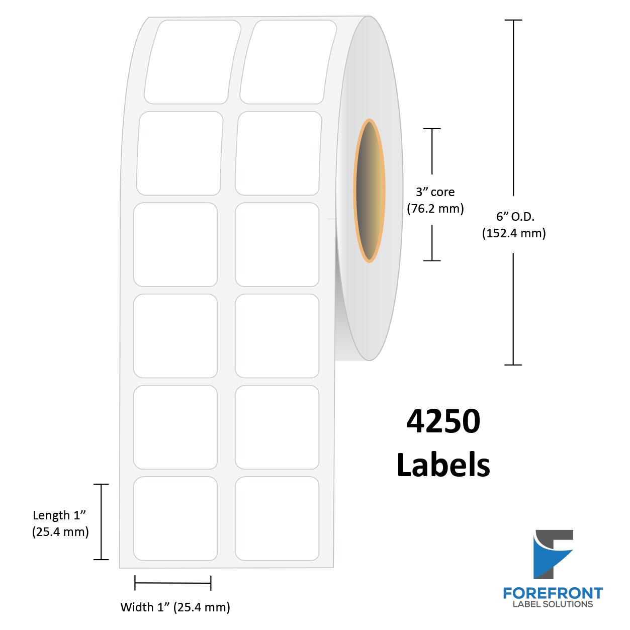 Rouleau d'étiquettes papier mat - TM-C7500/C7500G - Agis Étiquette