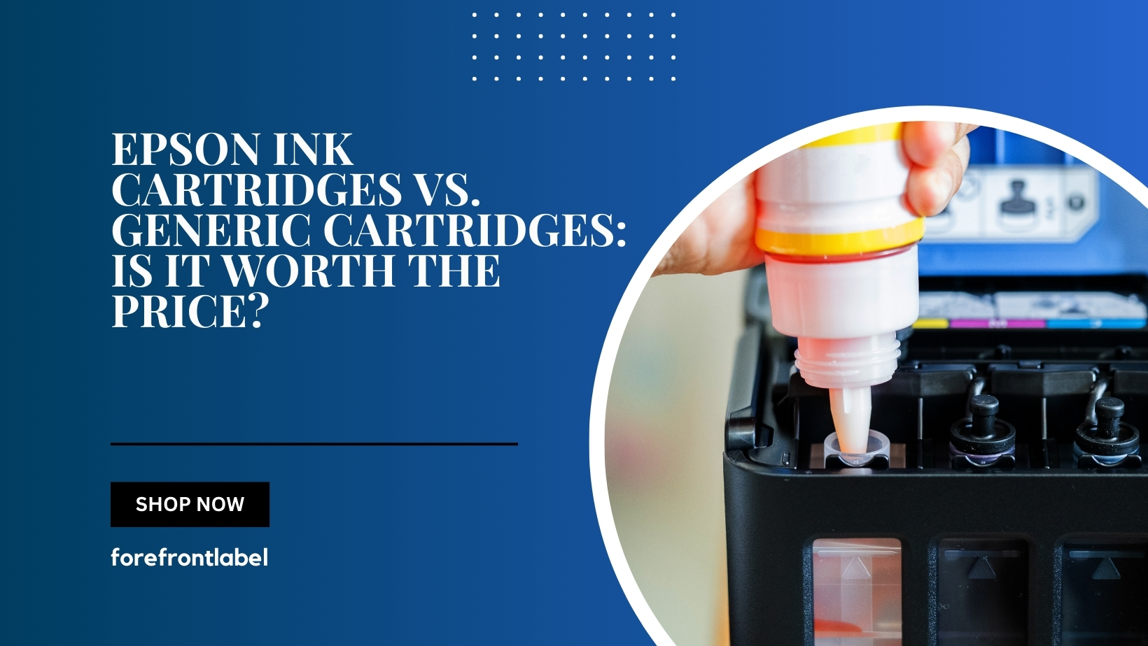 Epson ink cartridges to generic alternatives. Learn about print quality, durability, and why Epson inks are a smart choice for businesses